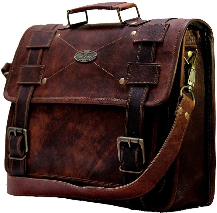 leather briefcase 15 laptop