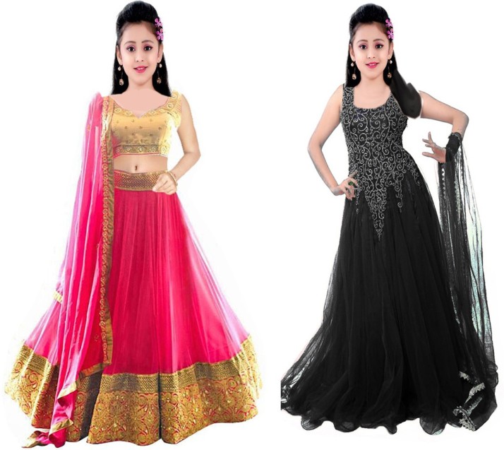 lehenga designs for 14 years girl