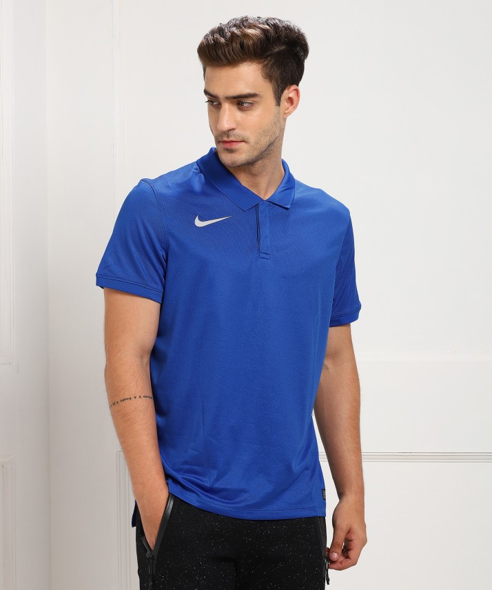 nike royal blue polo shirt