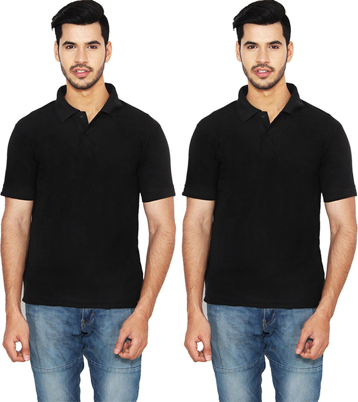 the rock black polo