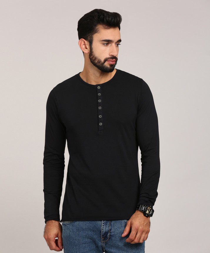 henley t shirts flipkart