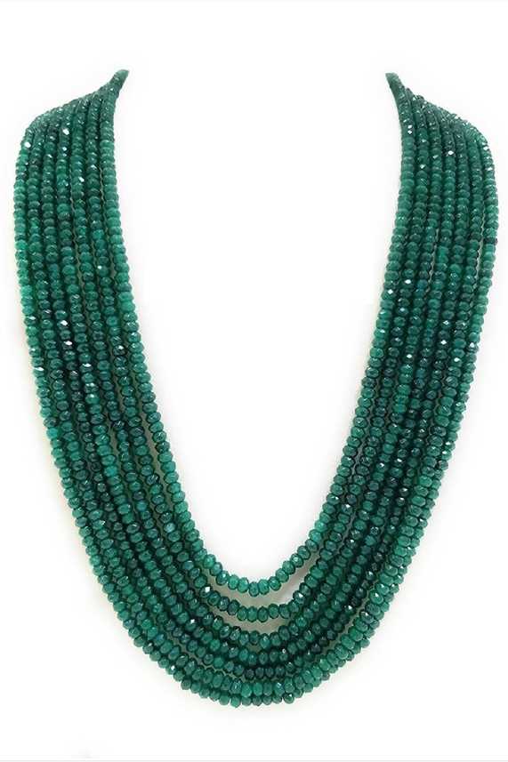 Taruna Biyani Golden Locking Emerald Green 7 Layered Onyx Stone Necklace Price In India Buy Taruna Biyani Golden Locking Emerald Green 7 Layered Onyx Stone Necklace Online At Best Prices In