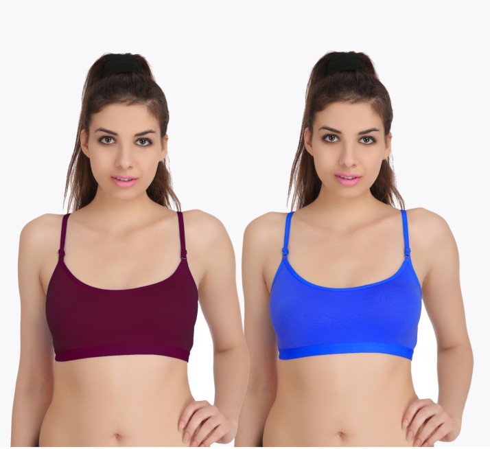 cotton sports bra online