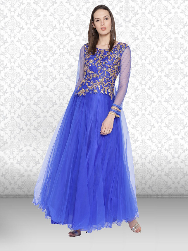 flared gowns flipkart