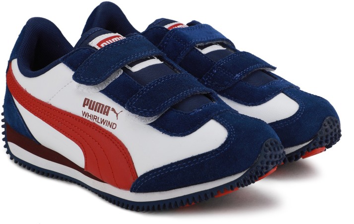 Puma Boys \u0026 Girls Velcro Running Shoes 