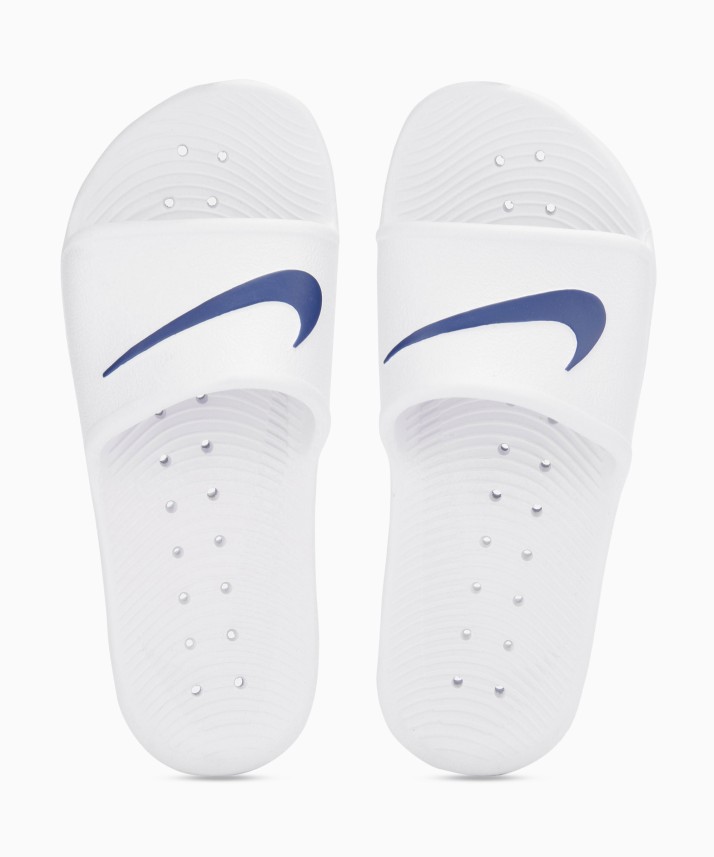 nike kawa shower slide white