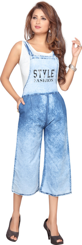 denim jumpsuit online flipkart