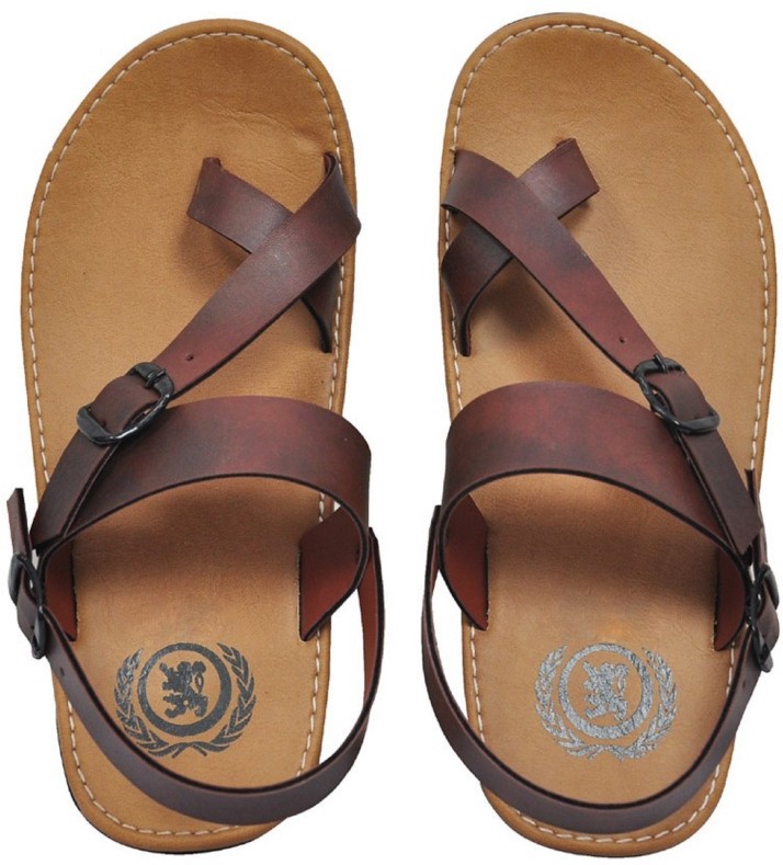 flipkart men's leather sandals