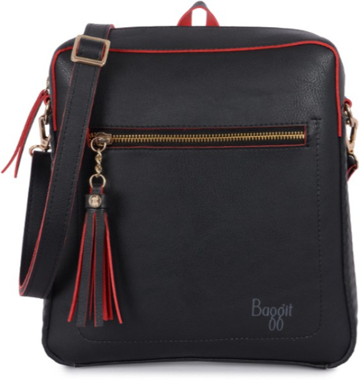 baggit black sling bag