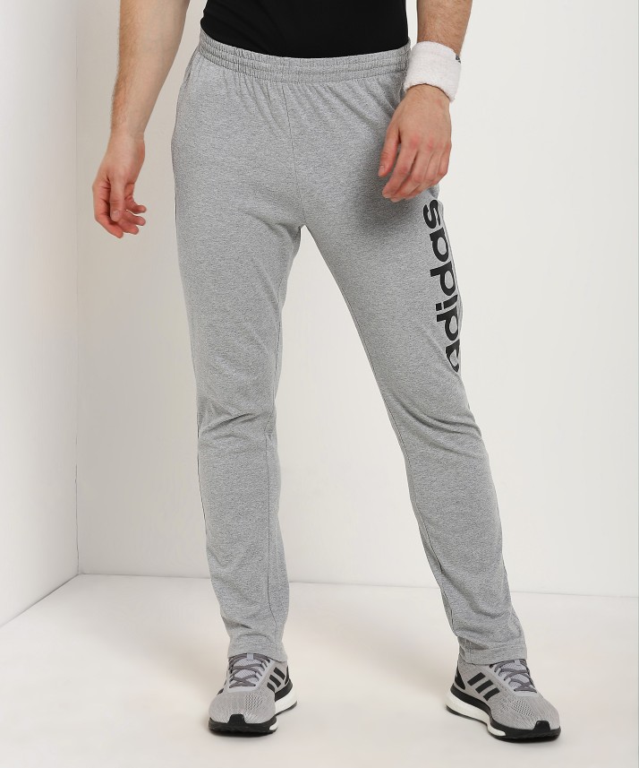 ADIDAS Solid Men Grey Track Pants - Buy 