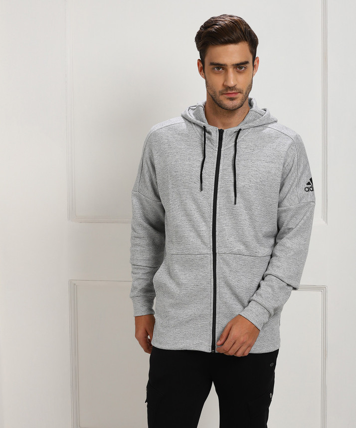 adidas solid men's track top