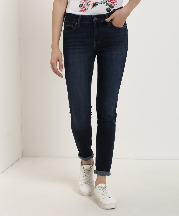 Levi's Skinny Women Blue Jeans - Buy 