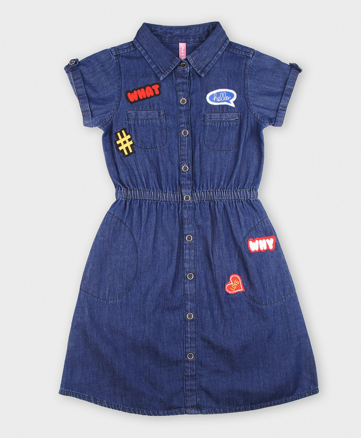 fbb denim dress