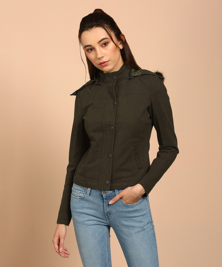 flying machine olive green jacket