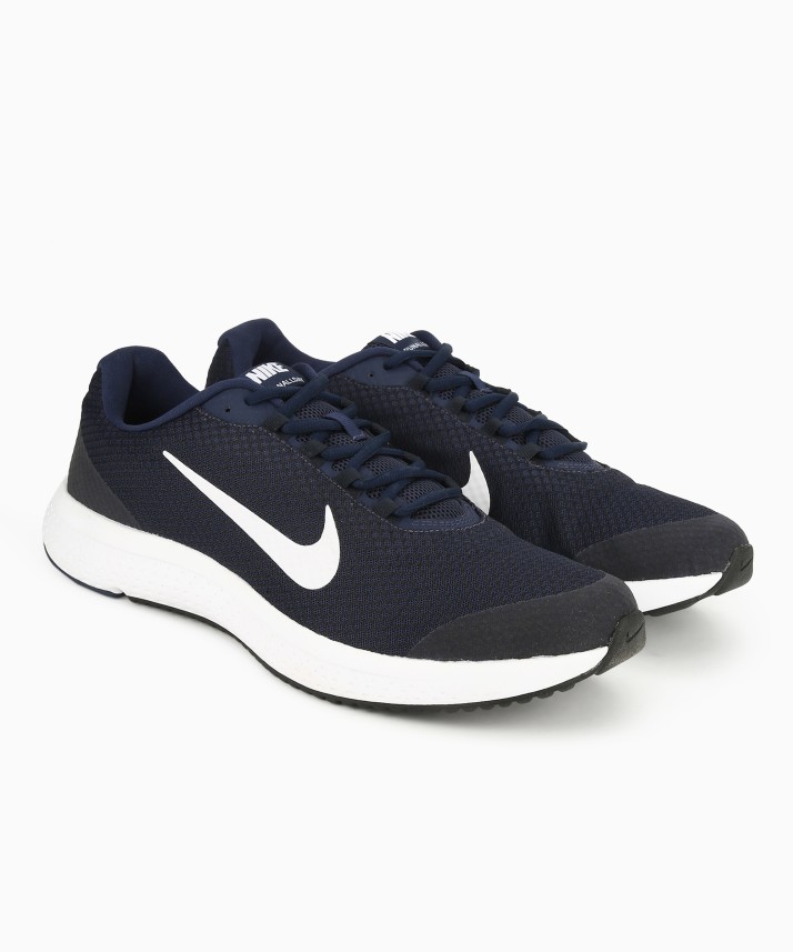 nike runallday navy blue running shoes