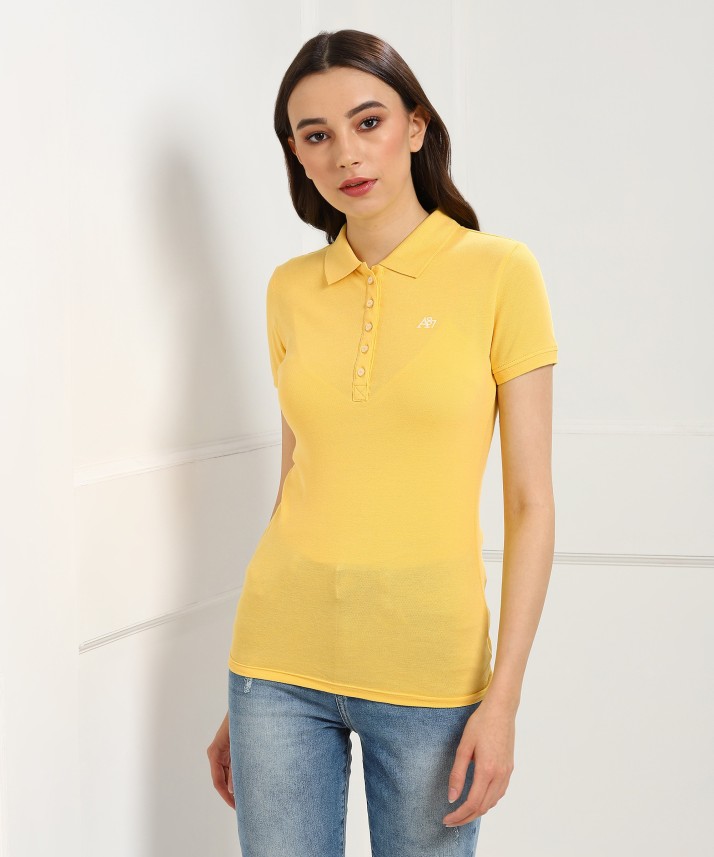 polo neck t shirts for womens india