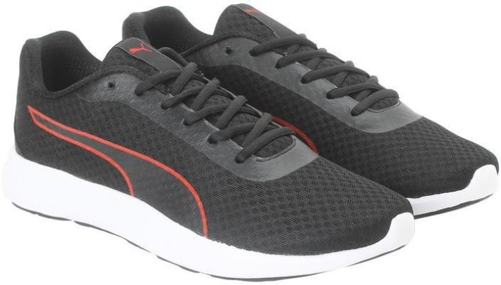 puma propel red running shoes