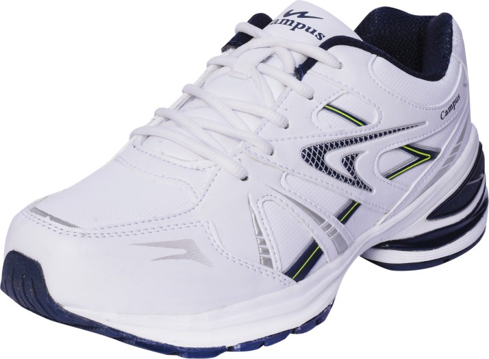 campus shoes for men white