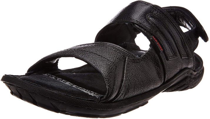 red chief sandal black