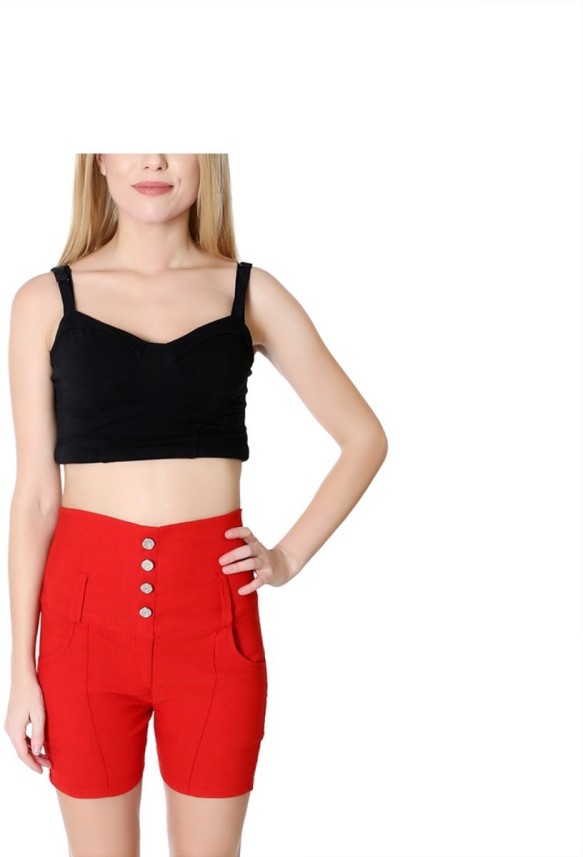 shorts for girls flipkart