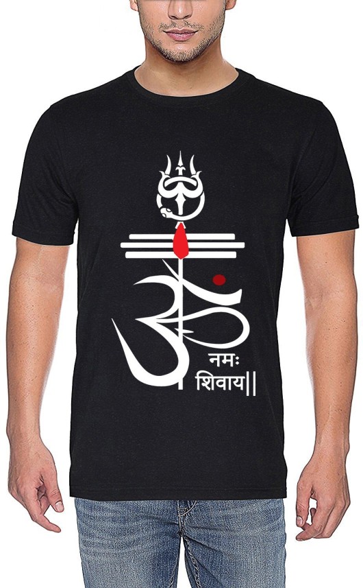 mahakal printed t shirt flipkart