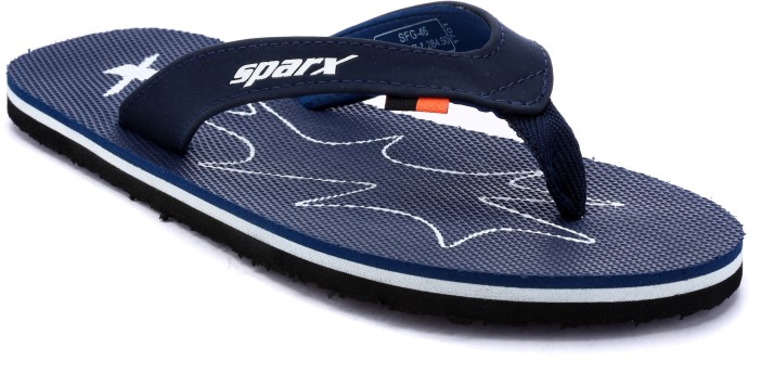 sparx slippers blue