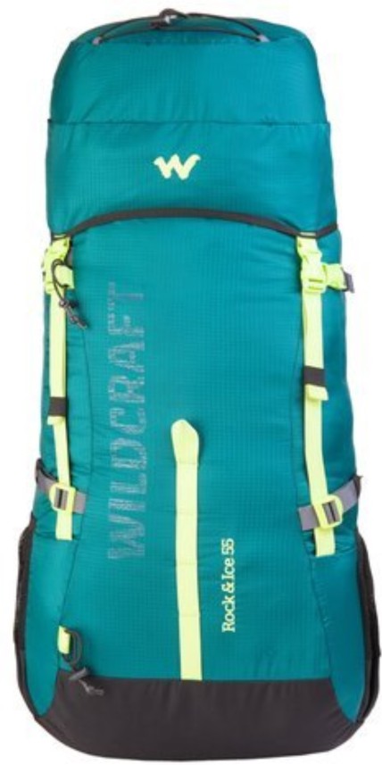 wildcraft rock and ice 55 teal rucksack