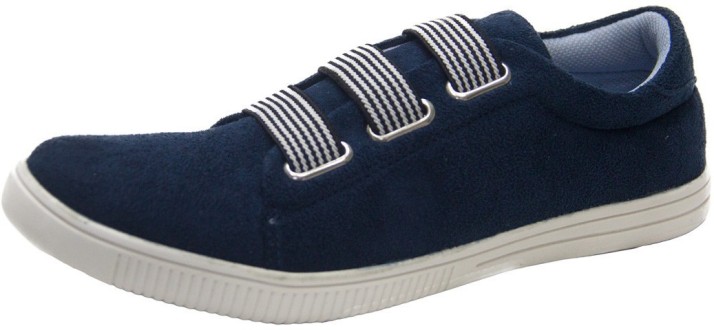 navy slip on sneakers