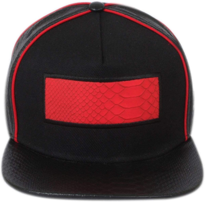 DRUNKEN Men's Black And Red Adjustable 