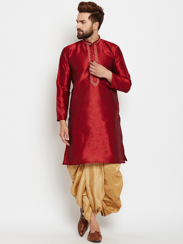 Nawab-Saheb Men Kurta and Dhoti Pant 