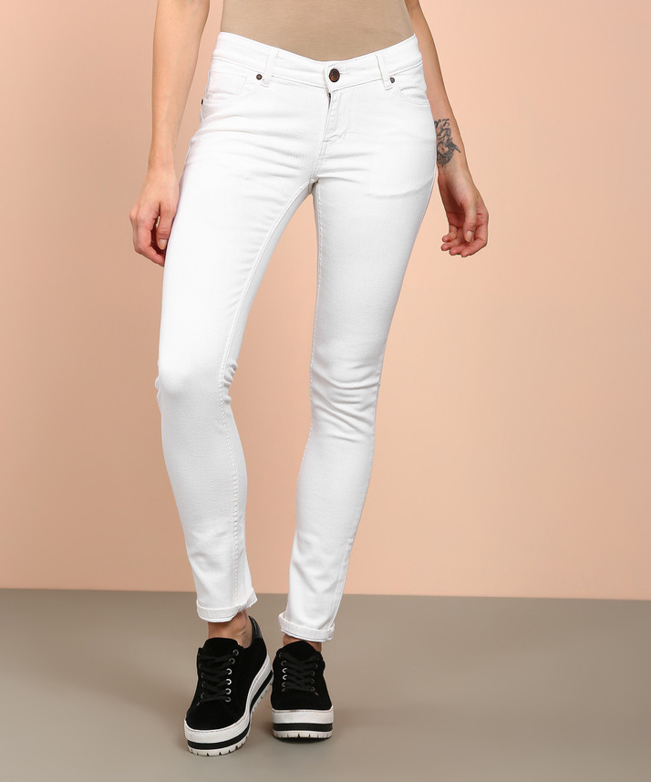 white jeans flipkart