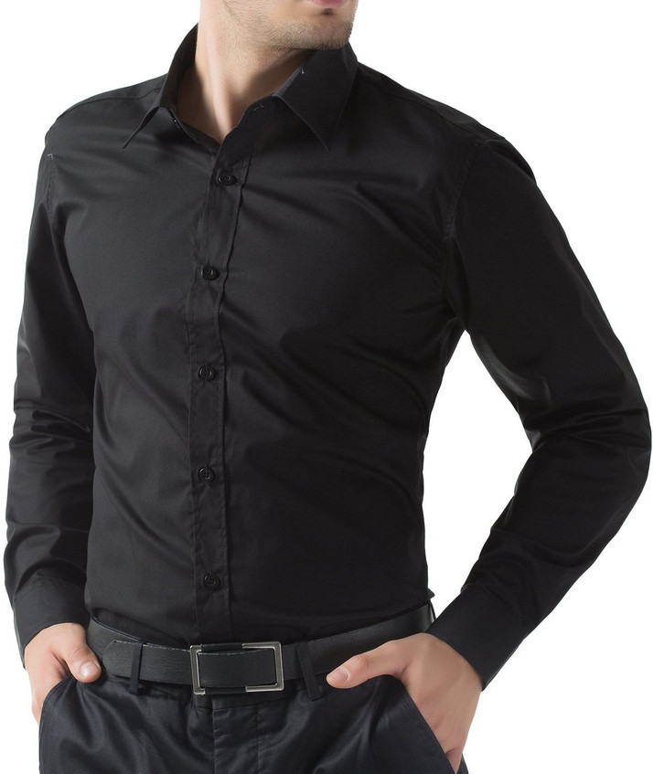the rich clothing Men Solid Casual 