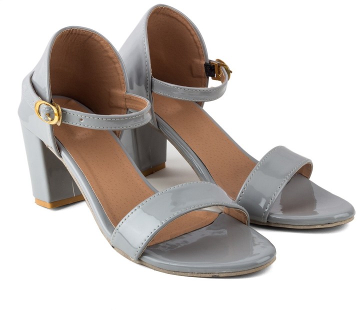 cute grey heels