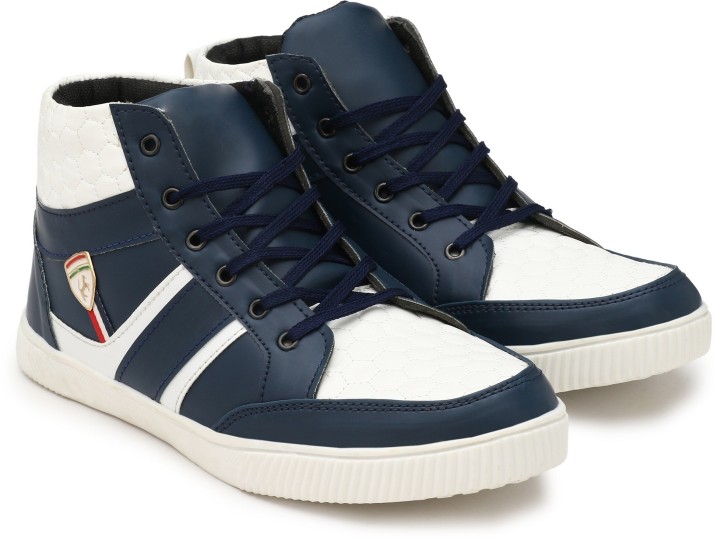 navy blue casual sneakers