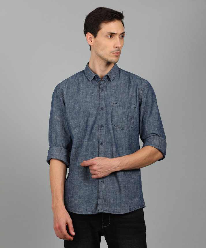 denim shirts on flipkart