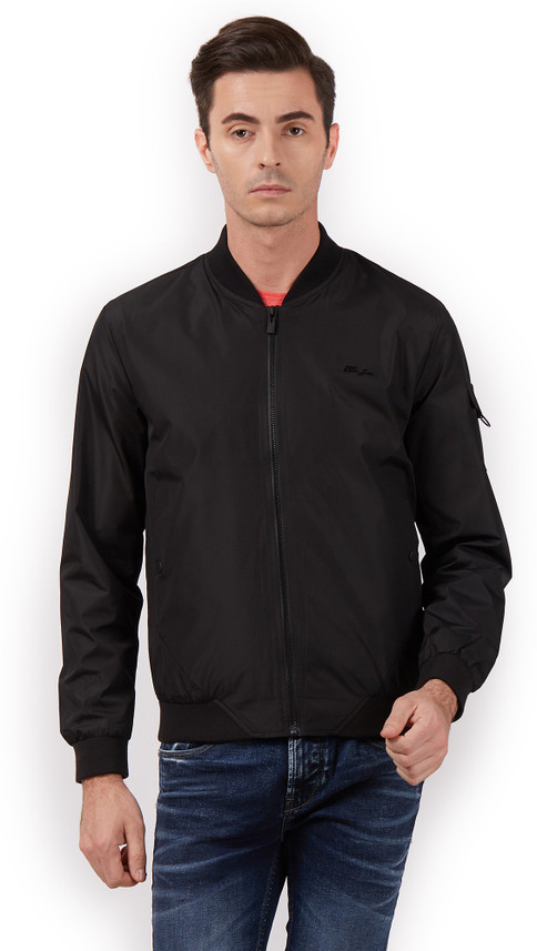 killer full sleeve solid men's denim jacket