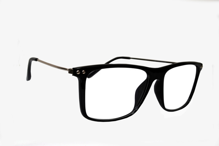 square wayfarer eyeglasses