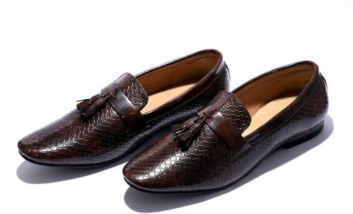 Hush Berry Oxford Patent Textured Tuxedo Comfortable Business