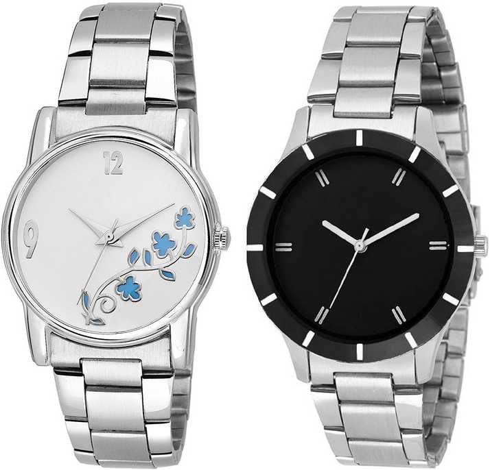 Toxa New Attractive Stylish Black And White Combo Watches For Girls Women Analog Watch For Men Women Buy Toxa New Attractive Stylish Black And White Combo Watches For Girls Women Analog