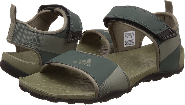 Buy ADIDAS Men Olive Sports Sandals 