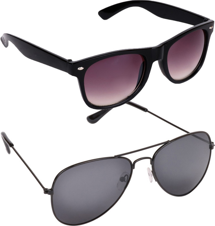 double shade aviator sunglasses
