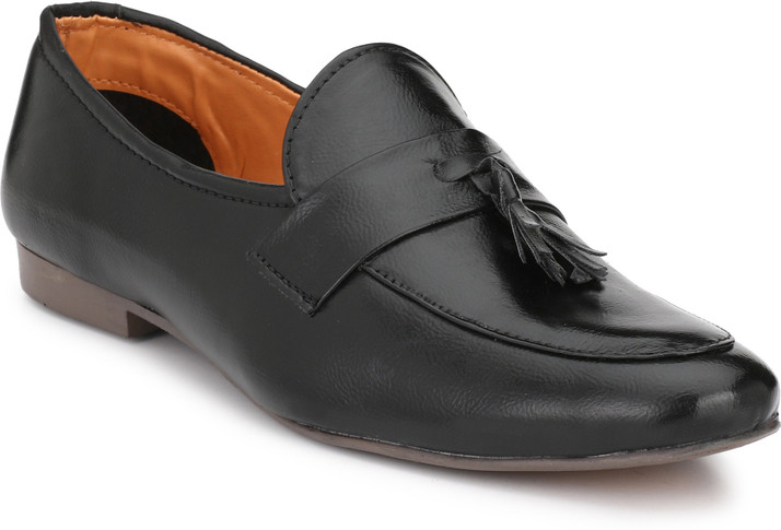 big fox black loafers