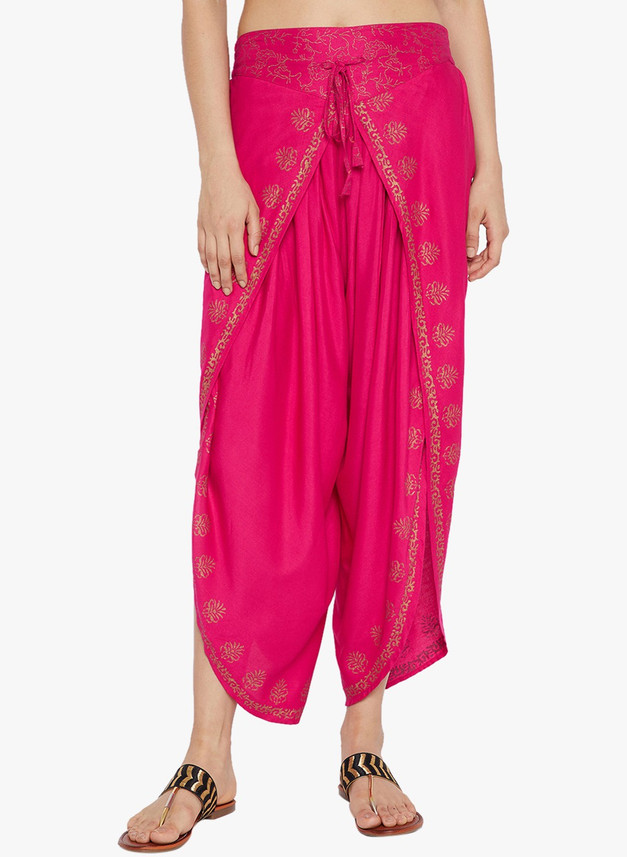 Buy BITTERLIME Self Design Cotton Rayon 