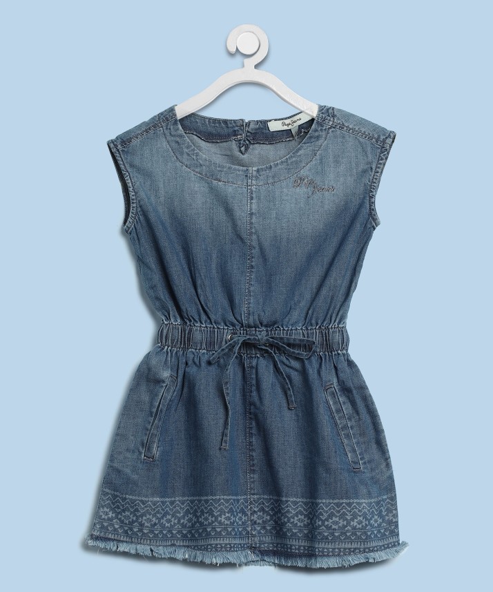 flipkart denim dress