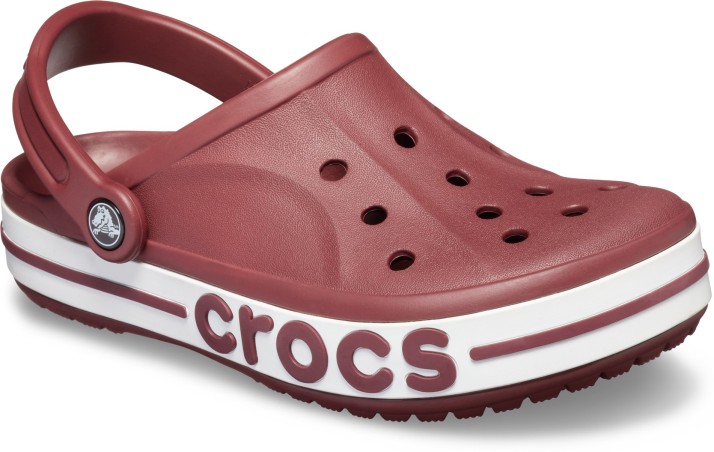 men red crocs