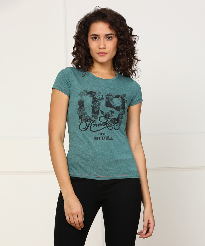 spykar t shirts flipkart