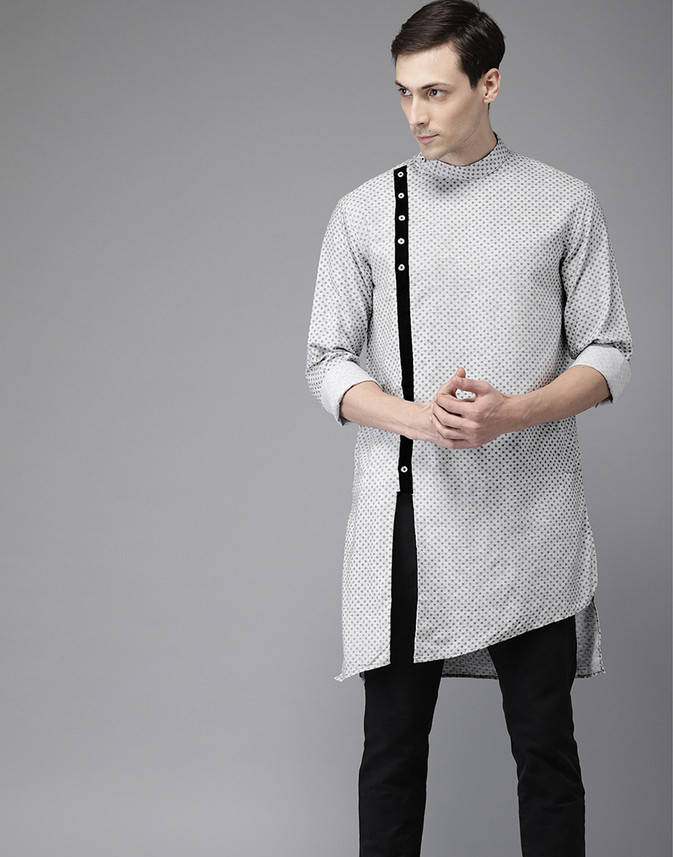 collar kurta cutting