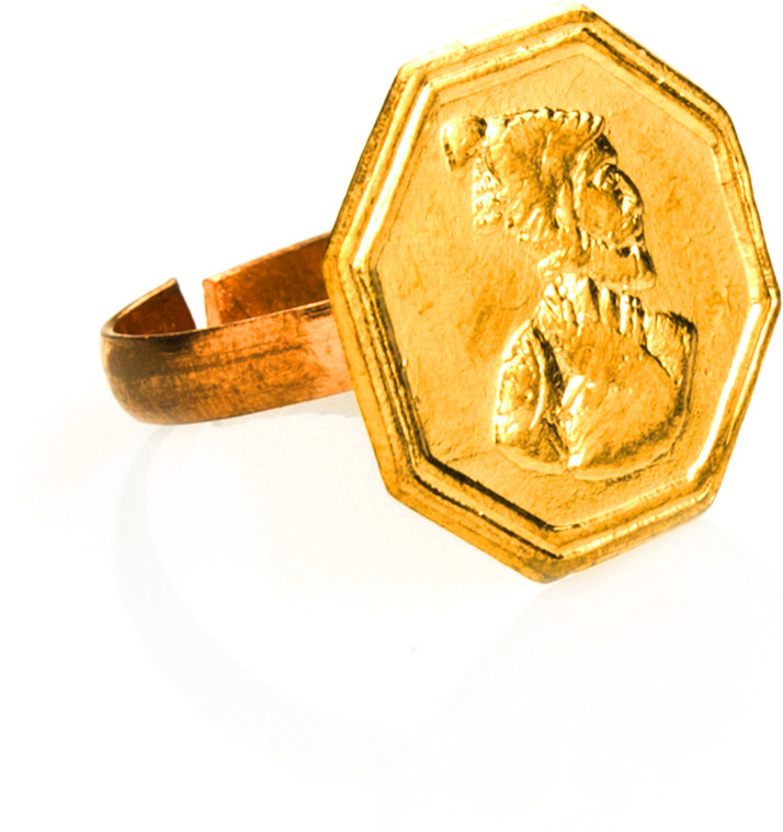 shivaji maharaj gold ring