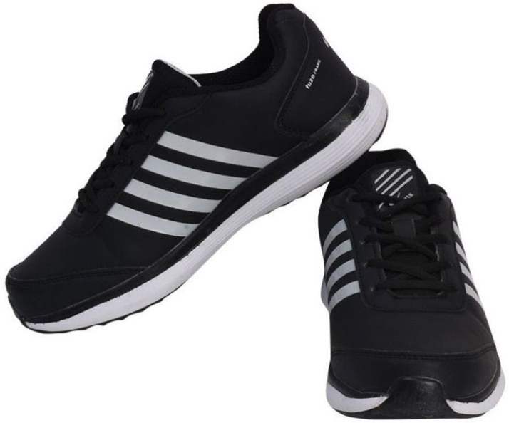 campus black running shoes