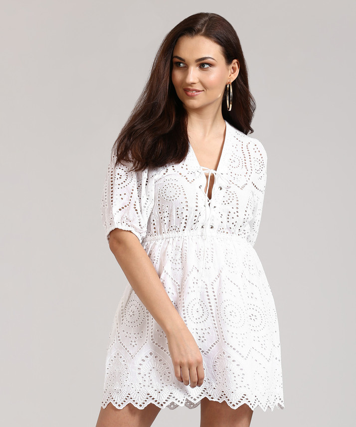 forever 21 all white dresses